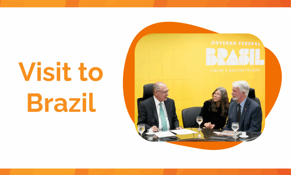 Steve Howard with Brazilian Vice President